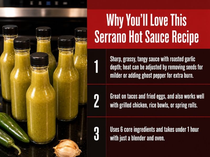 Why you’ll love serrano hot sauce recipe
