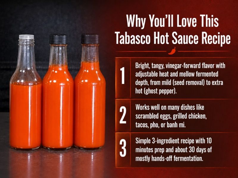 Reasons to love Tabasco hot sauce