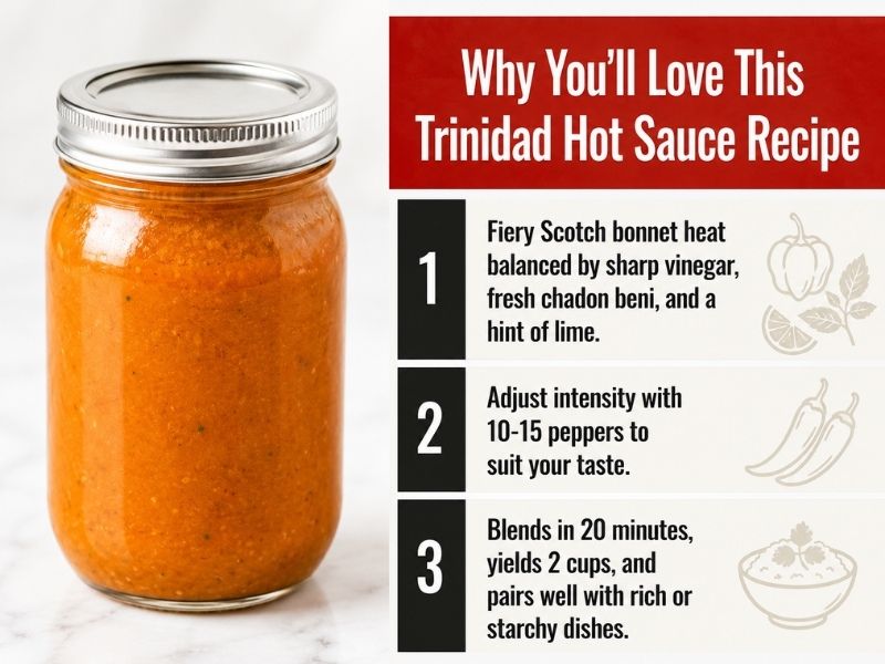 Why love Trinidad hot sauce recipe