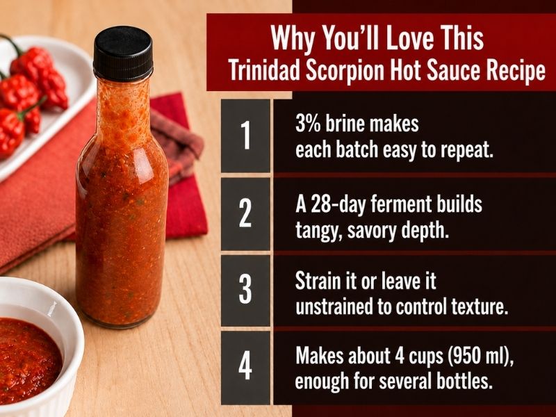 Why love Trinidad Scorpion hot sauce
