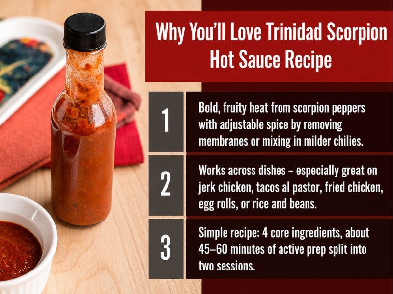 Why love Trinidad Scorpion hot sauce