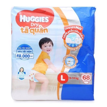 Tã quần Huggies Dry L68
