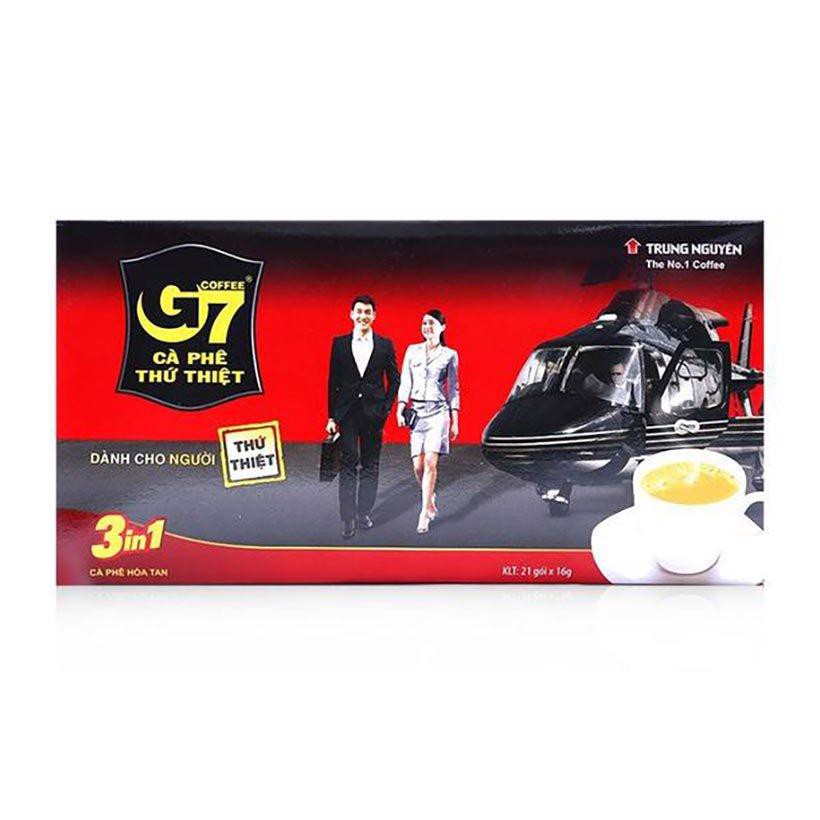 Cà phê hòa tan 3in1 G7 hộp 336g