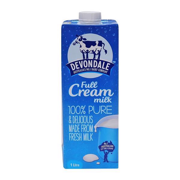 Sữa tươi tiệt trùng Devondale nguyên chất 1L