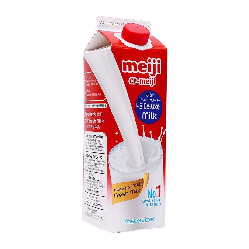 Sữa tươi thanh trùng Meiji 4.3% hộp 946ml