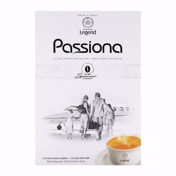 Cà phê Passiona G7 Trung Nguyên hộp 224g