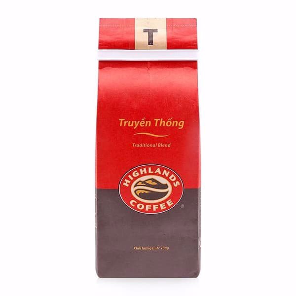 Cà phê Truyền Thống Highlands Coffee gói 200g
