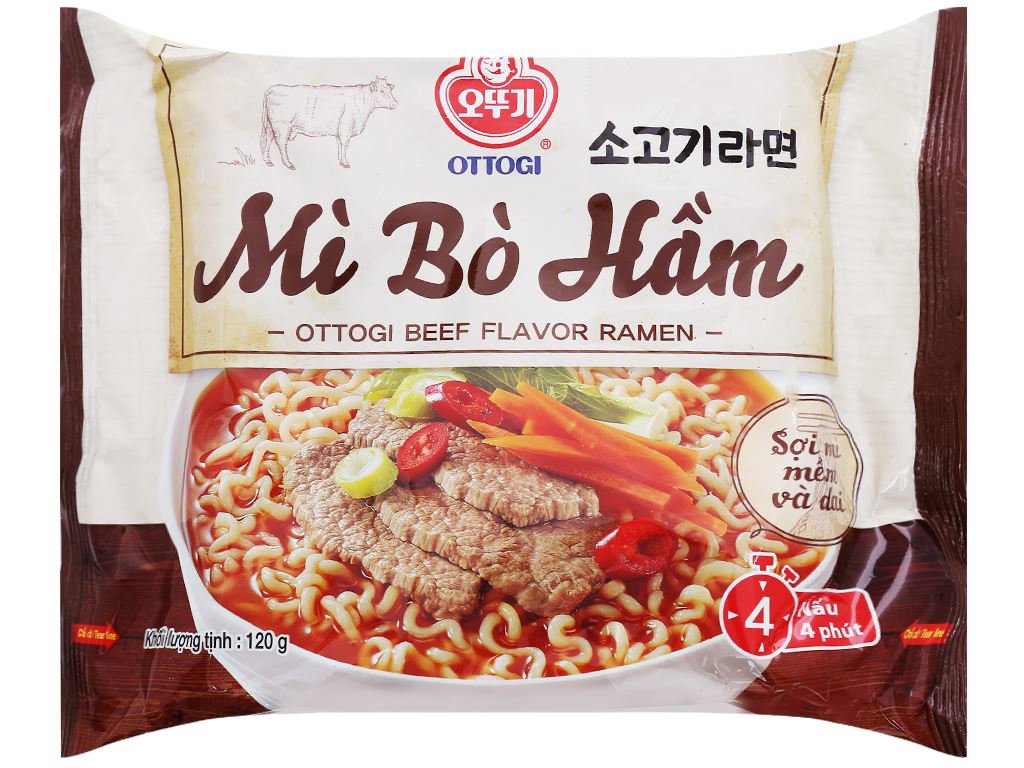 Mì bò hầm Ottogi 120g