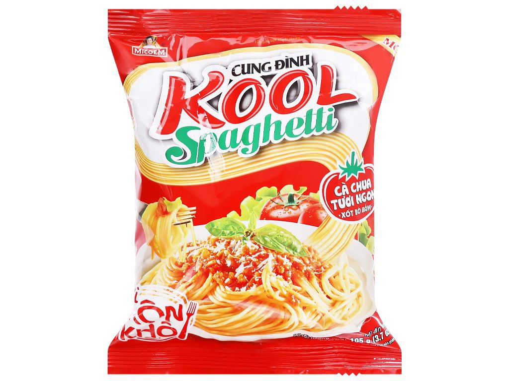 Mì Cung Đình Kool spaghetti gói 105g