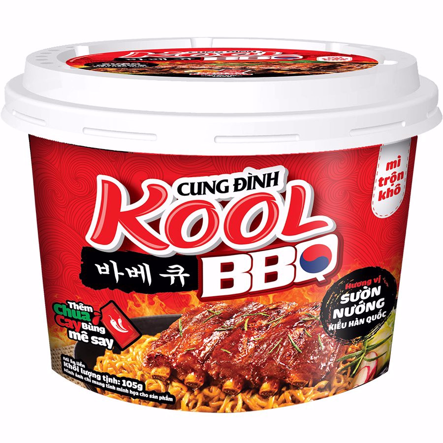 Mì Kool Cung Đình BBQ Châu Á 105g