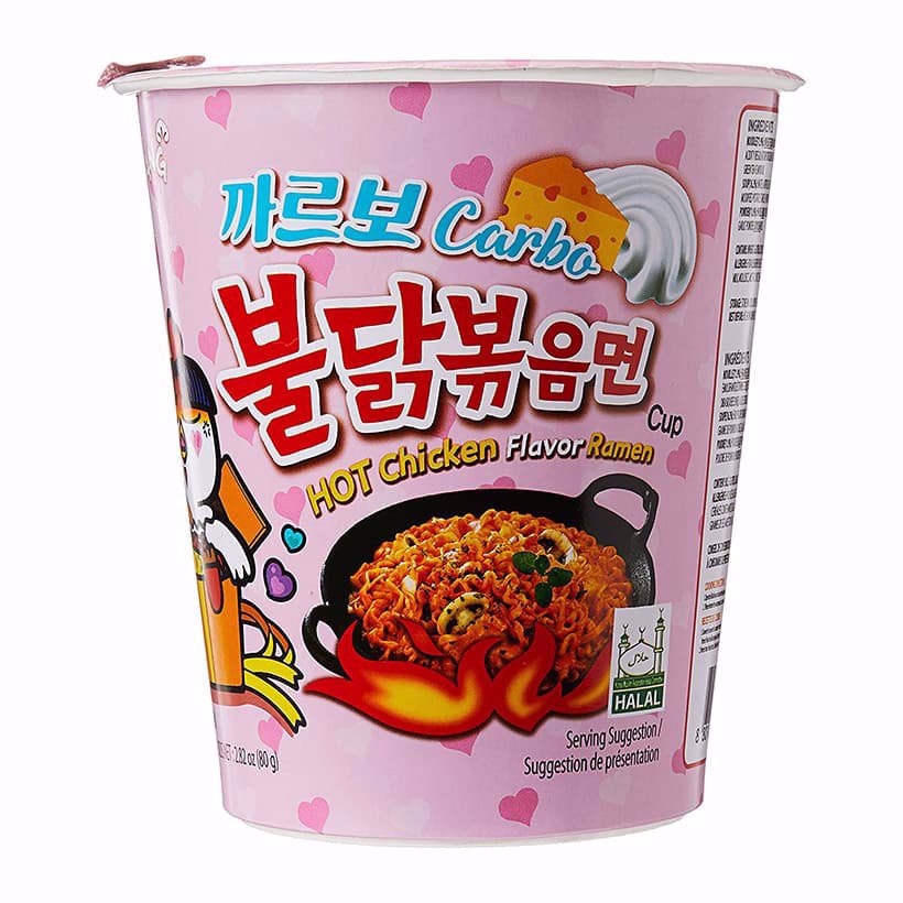 Mì Ly Khô Gà Cay Carbonara 80g