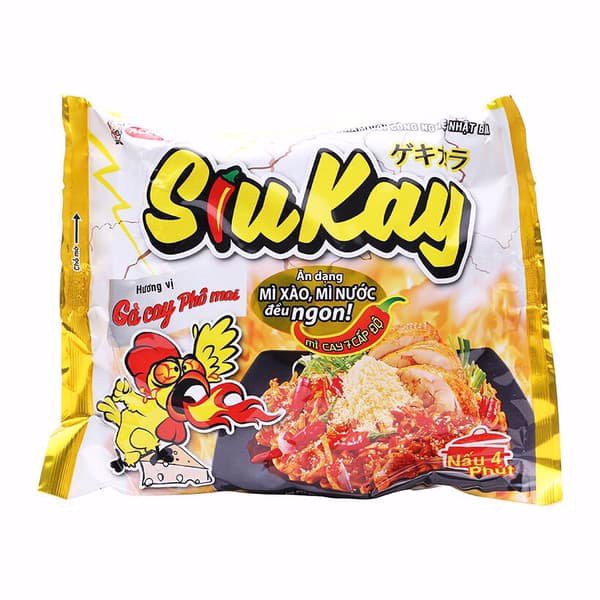 Mì Siukay vị gà cay phô mai Acecook 129g
