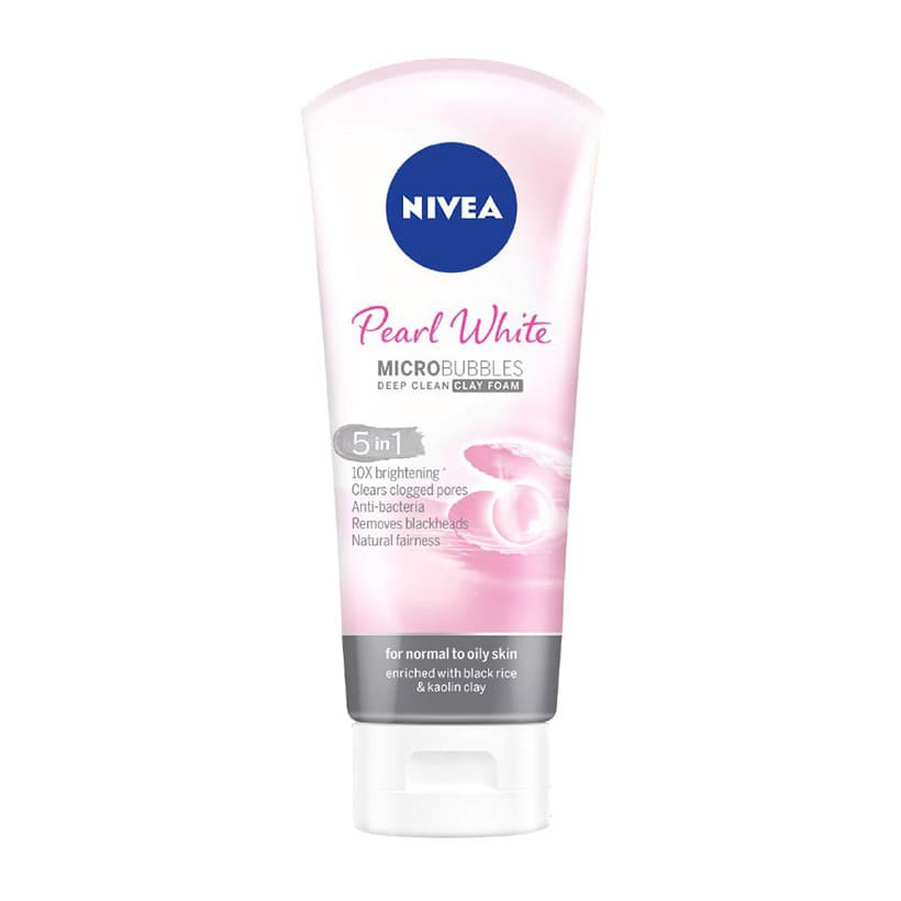 Sữa Rửa Mặt Sáng Da Đất Sét Nivea Tuýp 100g