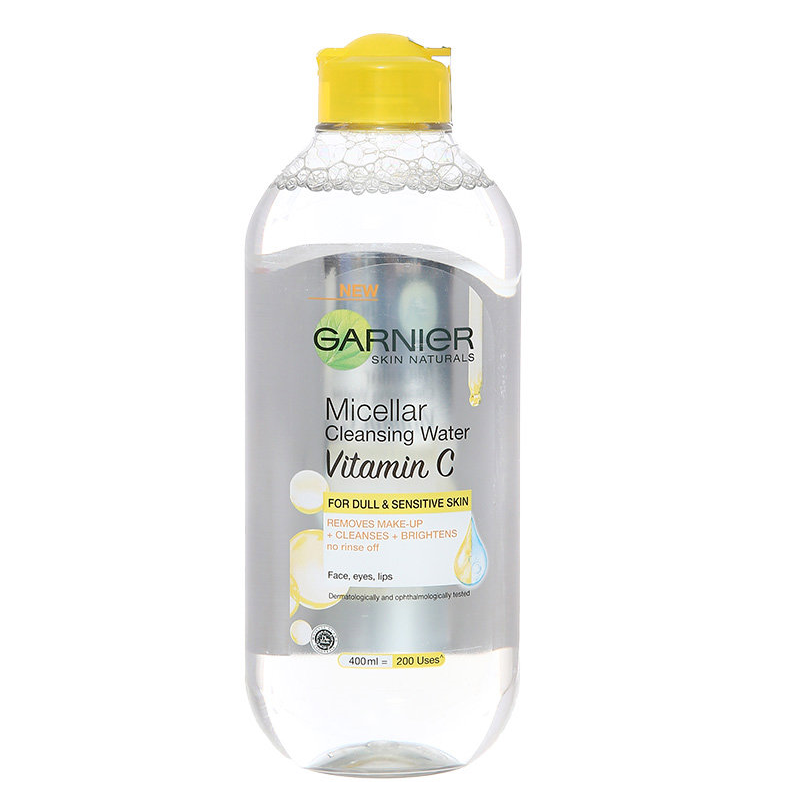Tẩy Trang Da Dầu Xanh Garnier Vitc Chai 400ml
