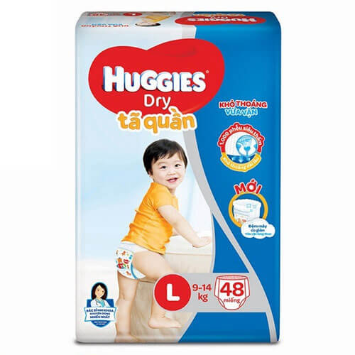 Tã quần Huggies dry pants big jumbo L38