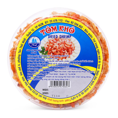 Tôm Khô An Vĩnh Hộp 200g