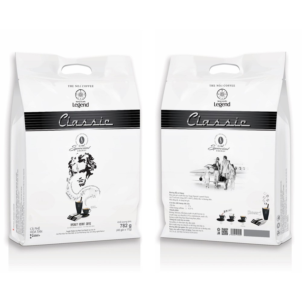 Café Trung Nguyên Legend Classic gói 850g