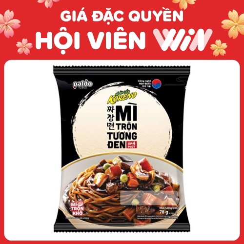 Mì Trộn Tương Đen Paldo gói 78g