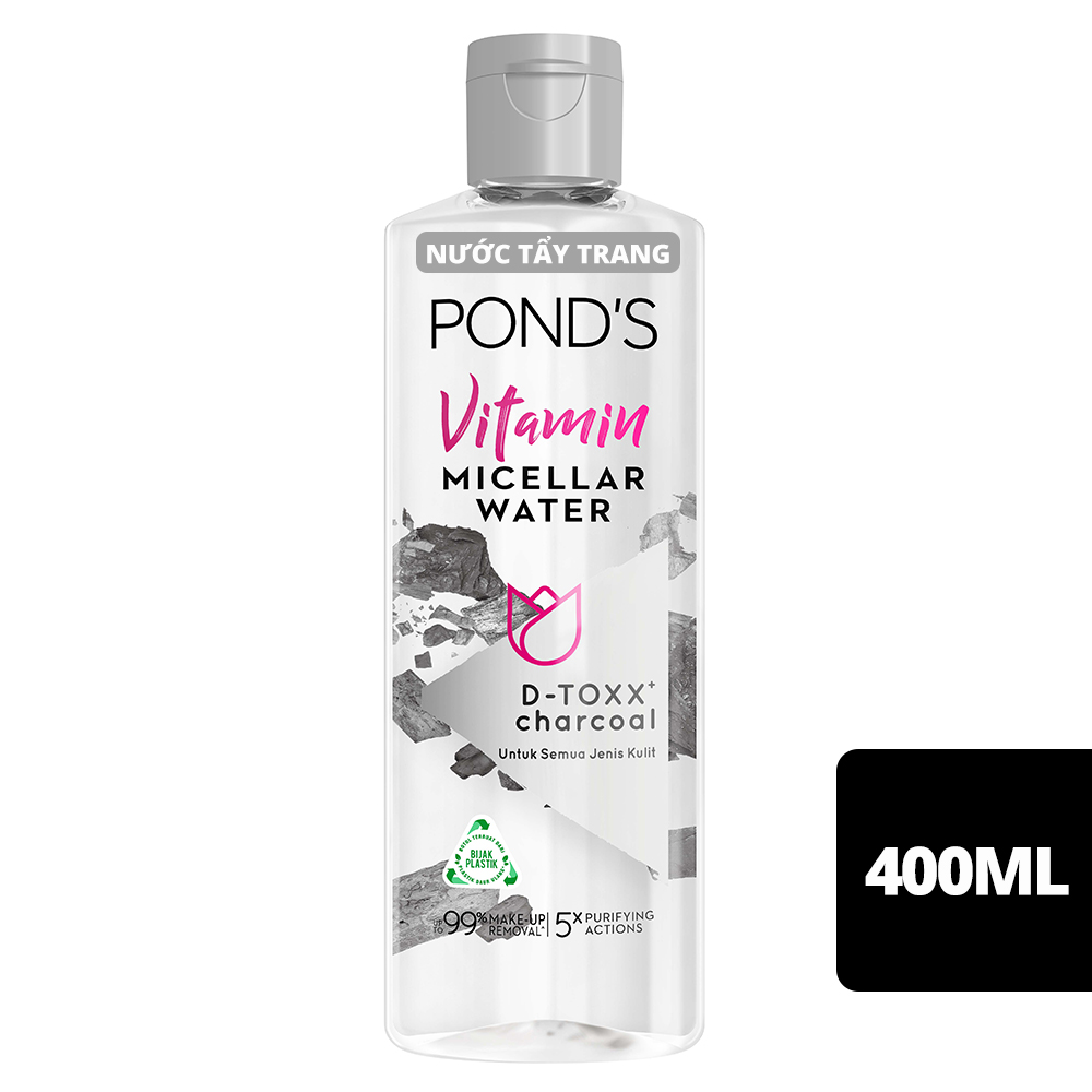 Nước Tẩy Trang Pond's Sạch Dịu Nhẹ Thanh Lọc Da 400ml