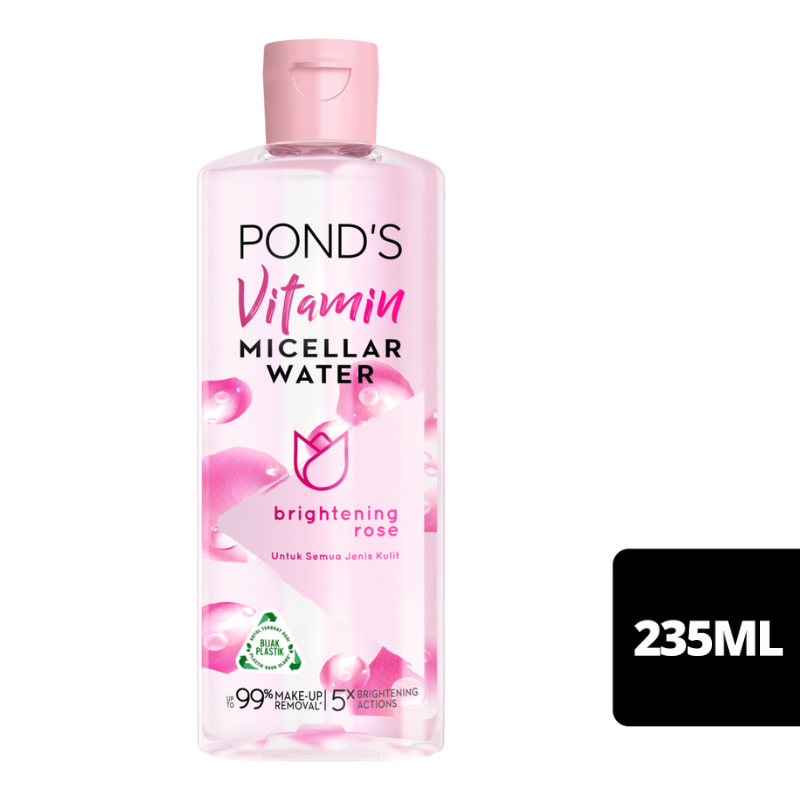 Nước Tẩy Trang Pond's Micellar Sạch Dịu Nhẹ Sáng Da 235ml