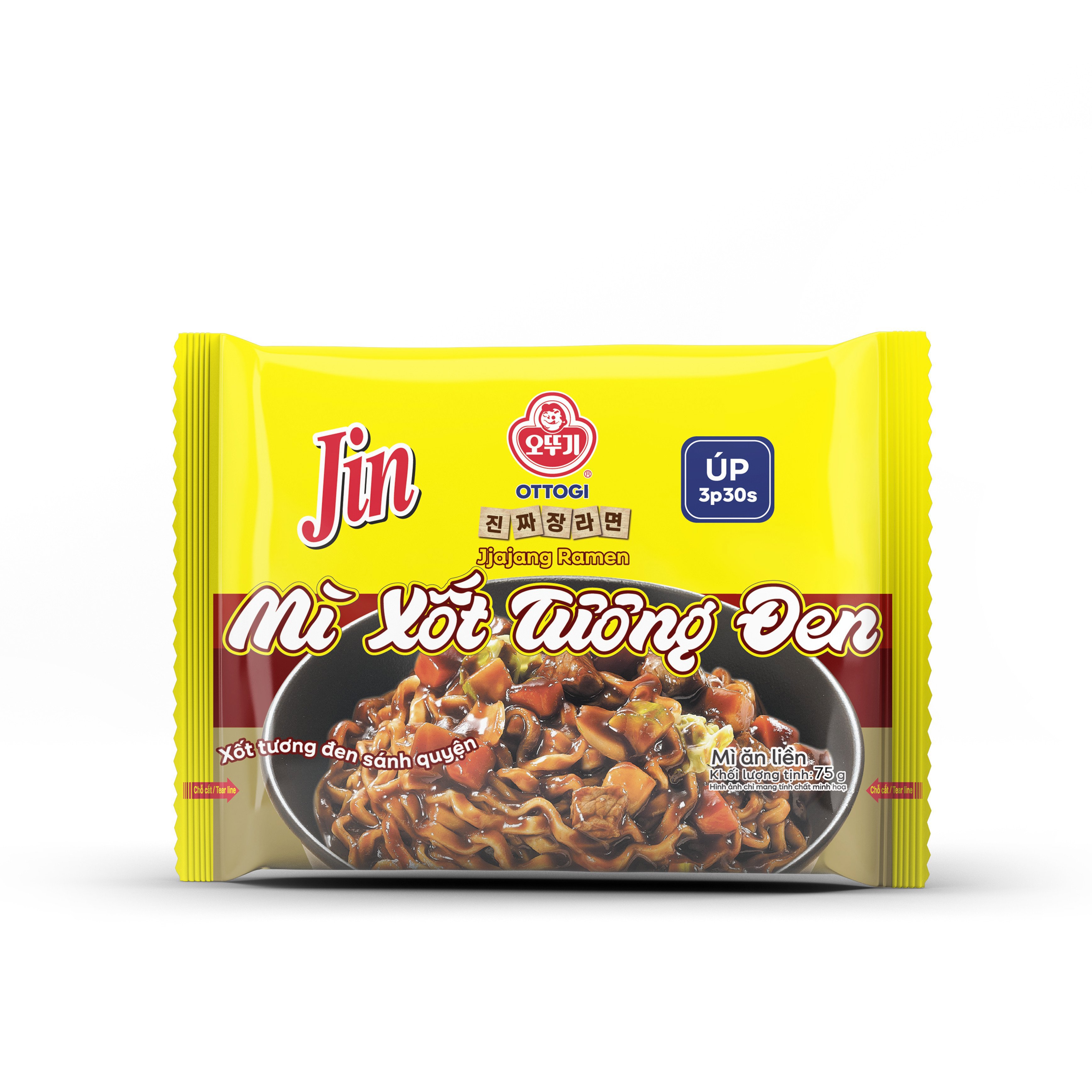 Mì xốt tương đen Ottogi 75g