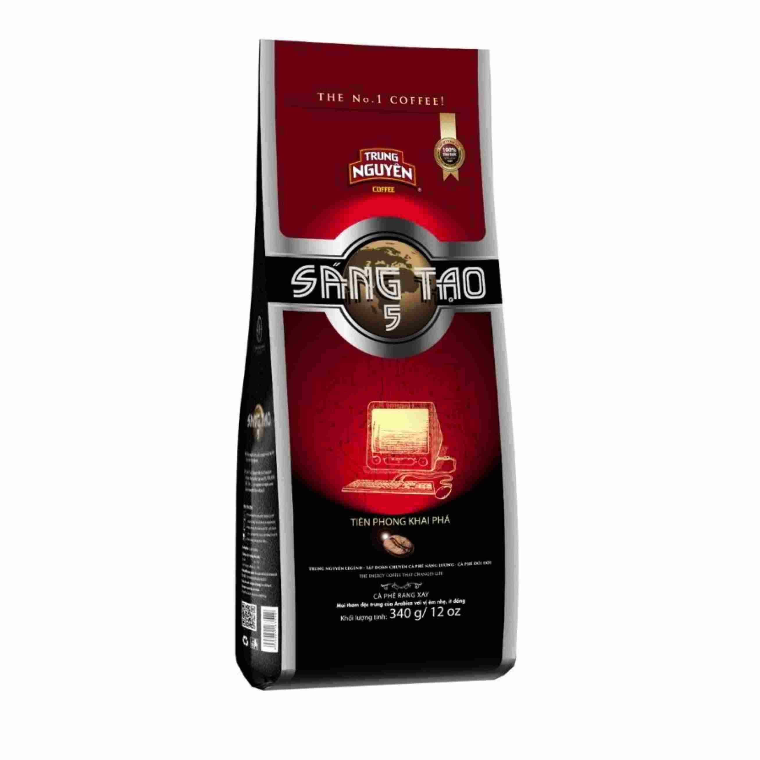 Cà phê sáng tạo 5 Trung Nguyên gói 340g