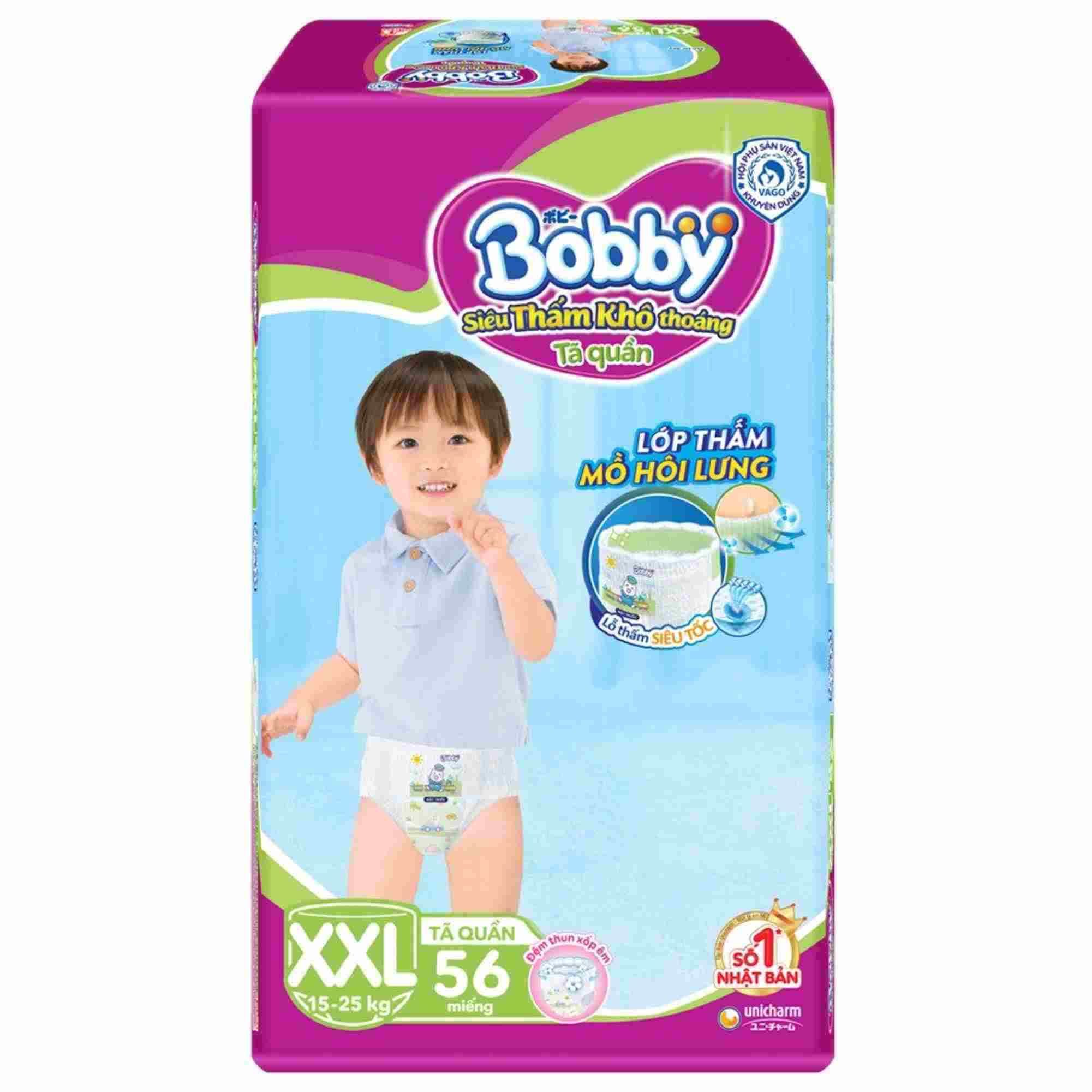 Tã quần Bobby XXL44