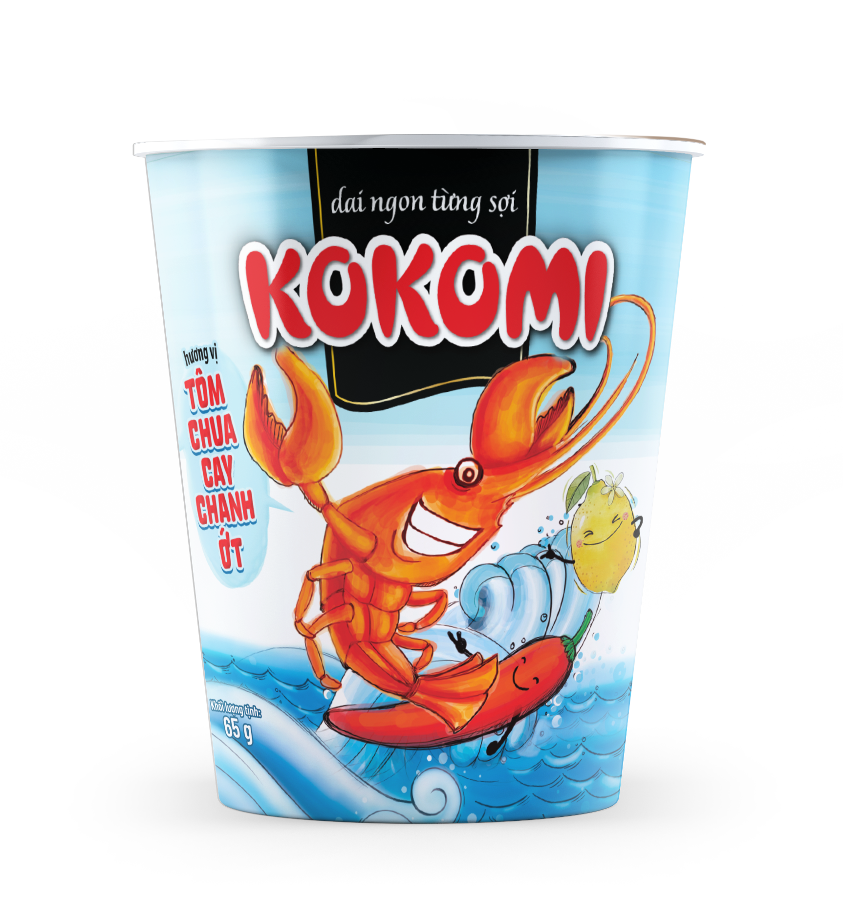Mì Kokomi Đại Tôm Chua Cay 65g