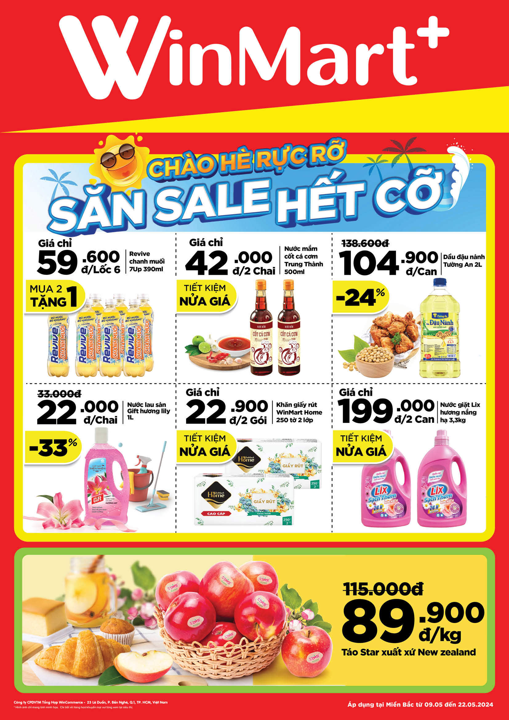 Cẩm Nang Mua sắm WinMart Plus từ 9/5- 22/5 khu vực Miền Bắc _RURAL
