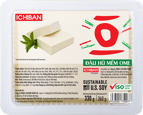 Tàu hũ mềm Ichiban hộp 300g