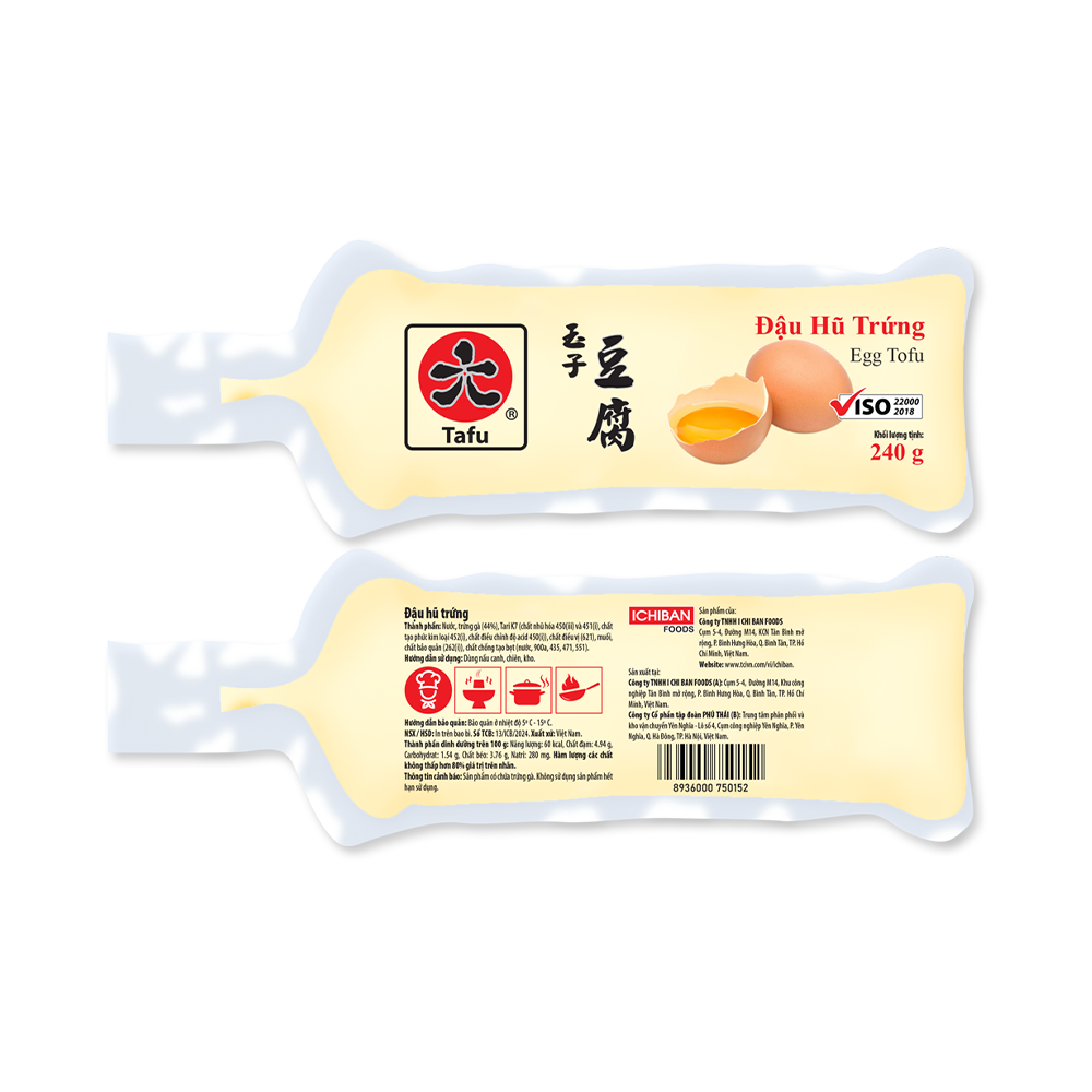 Tàu hũ trứng bổ dưỡng Ichiban gói 240g