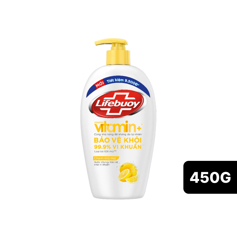 Nước Rửa Tay Lifebuoy Cho Tay Làm Bếp 500g