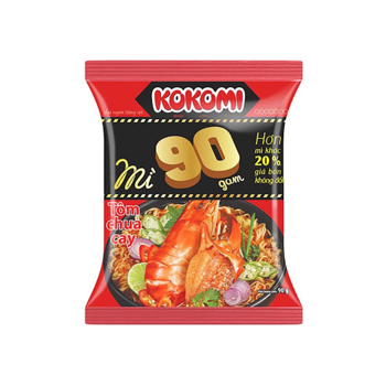 Mì Kokomi Đại 90 Tôm chua cay  gói 90g