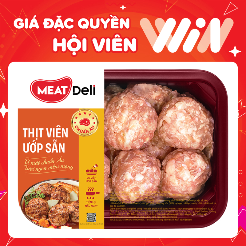 MEATDELI Thịt xay tươi ướp sẵn