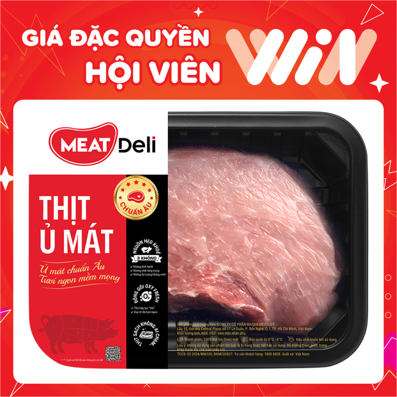 MEATDELI Thịt Nạc đùi heo (S)