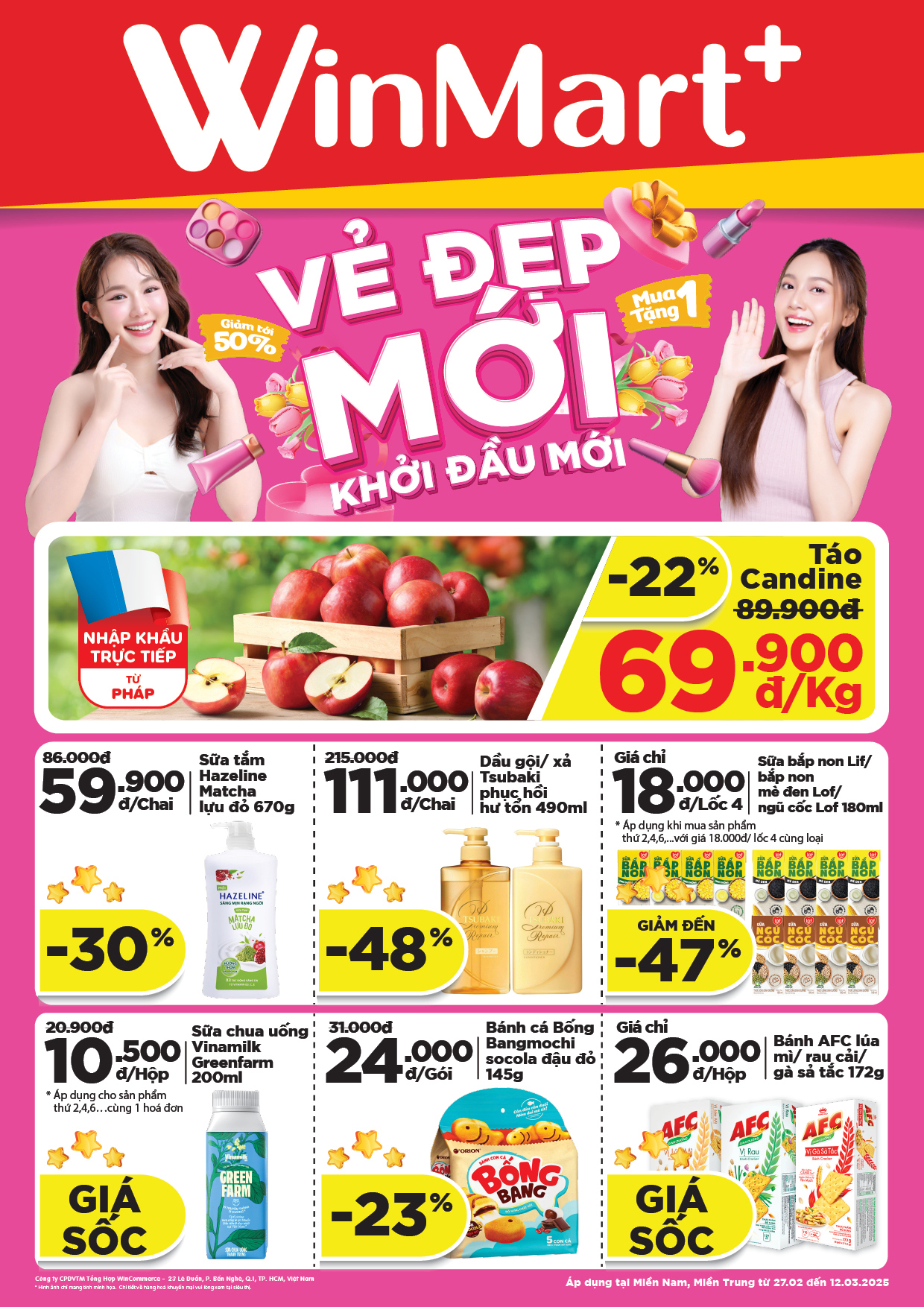 Cẩm Nang Mua sắm WinMart Plus từ 27/02/2025 - 12/03/2025 khu vực Miền ...