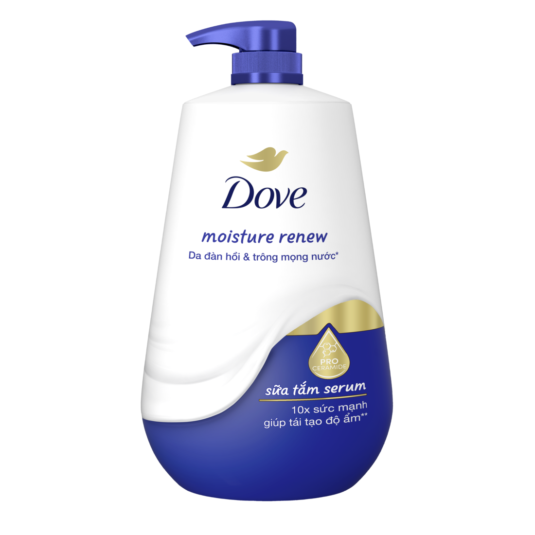Sữa Tắm Dove Dưỡng Ẩm Chuyên Sâu Chai 900g