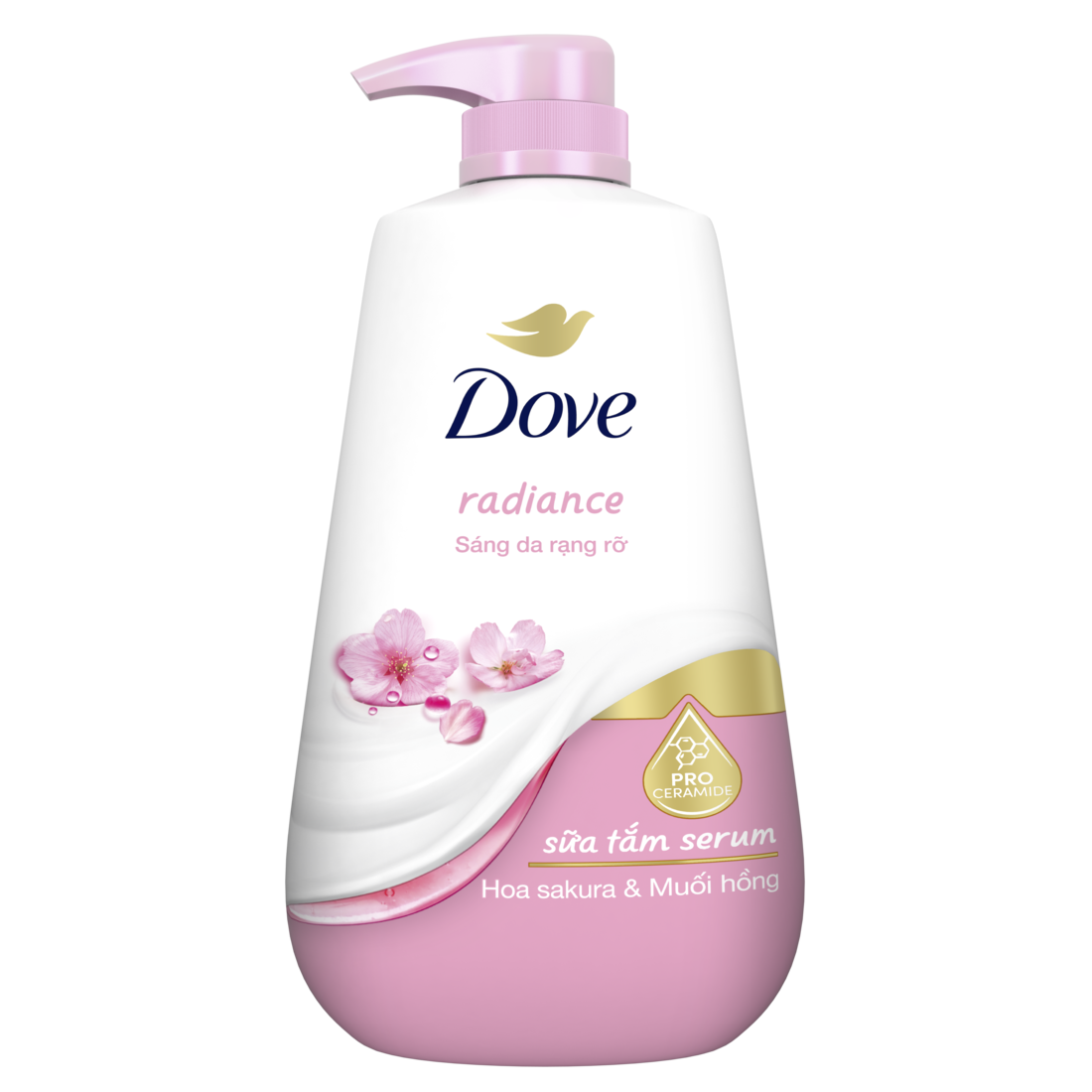 Sữa Tắm Dove Hương Hoa Ngọt Ngào Hoa Anh Đào 500ml