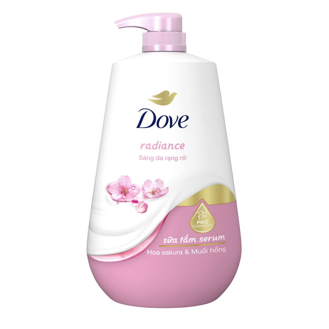 Sữa Tắm Dove Hương Hoa Ngọt Ngào Chai 900g
