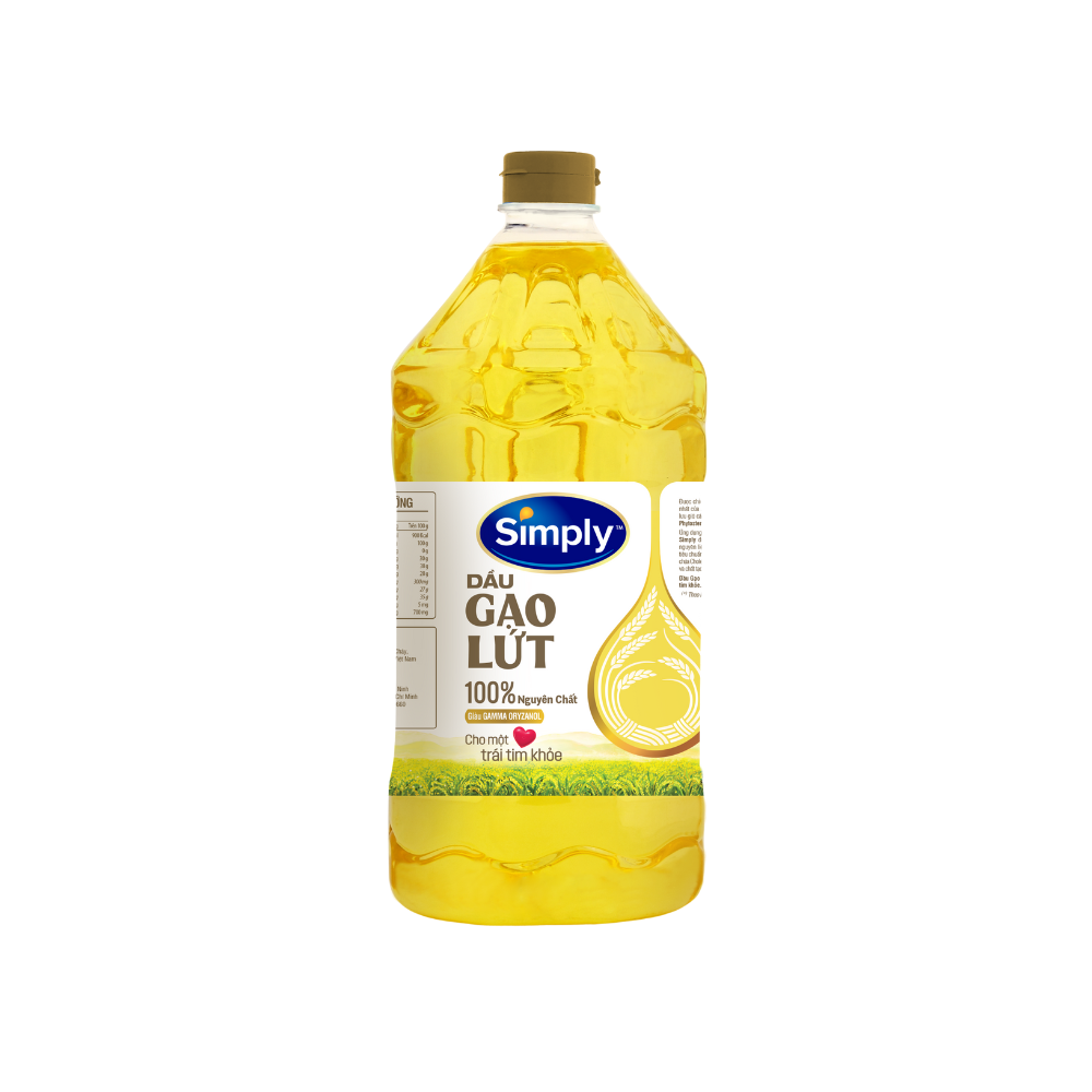 Dầu gạo nguyên chất Simply chai 2L